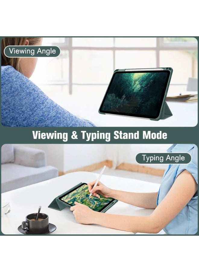 Fekra Cover for iPad A16 11th Generation 11 Inch 2025, iPad 10th Generation 2022 10.9 Inch with Pen Holder, Slim Case with Transparent, Auto Wake/Sleep Function, Transparent - Image 4